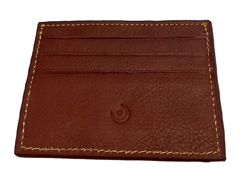 Skull and Crossbones Needlepoint Card Wallet
